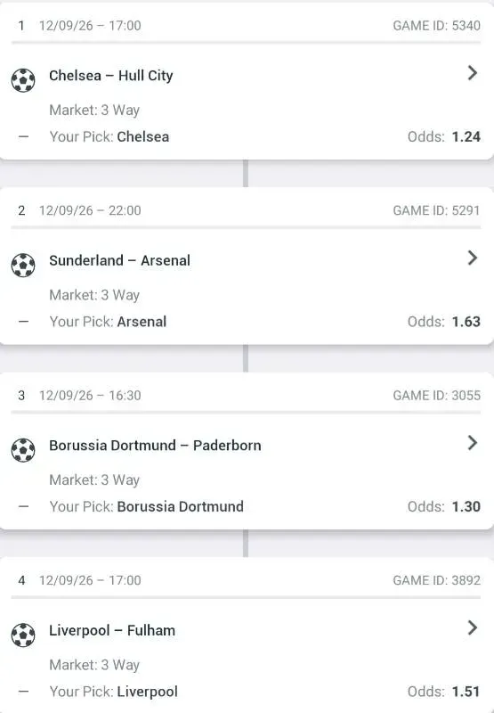 Prediction Slip screenshot